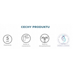 Turis Bateria umywalkowa ścienna  BKT 050D
