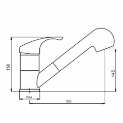 Bateria zlewozmywakowa ROSSO BKR069D