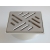 kratka kanalizacyjna 15x15cm. fi110 pionowa metal biała